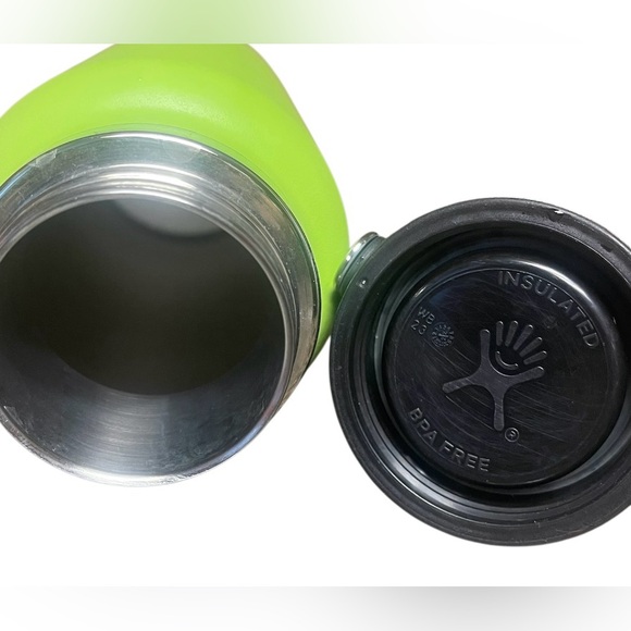 Hydro Flask 32 Oz Wide Mouth Water Bottle Lime Green Citron - Picture 5 of 5